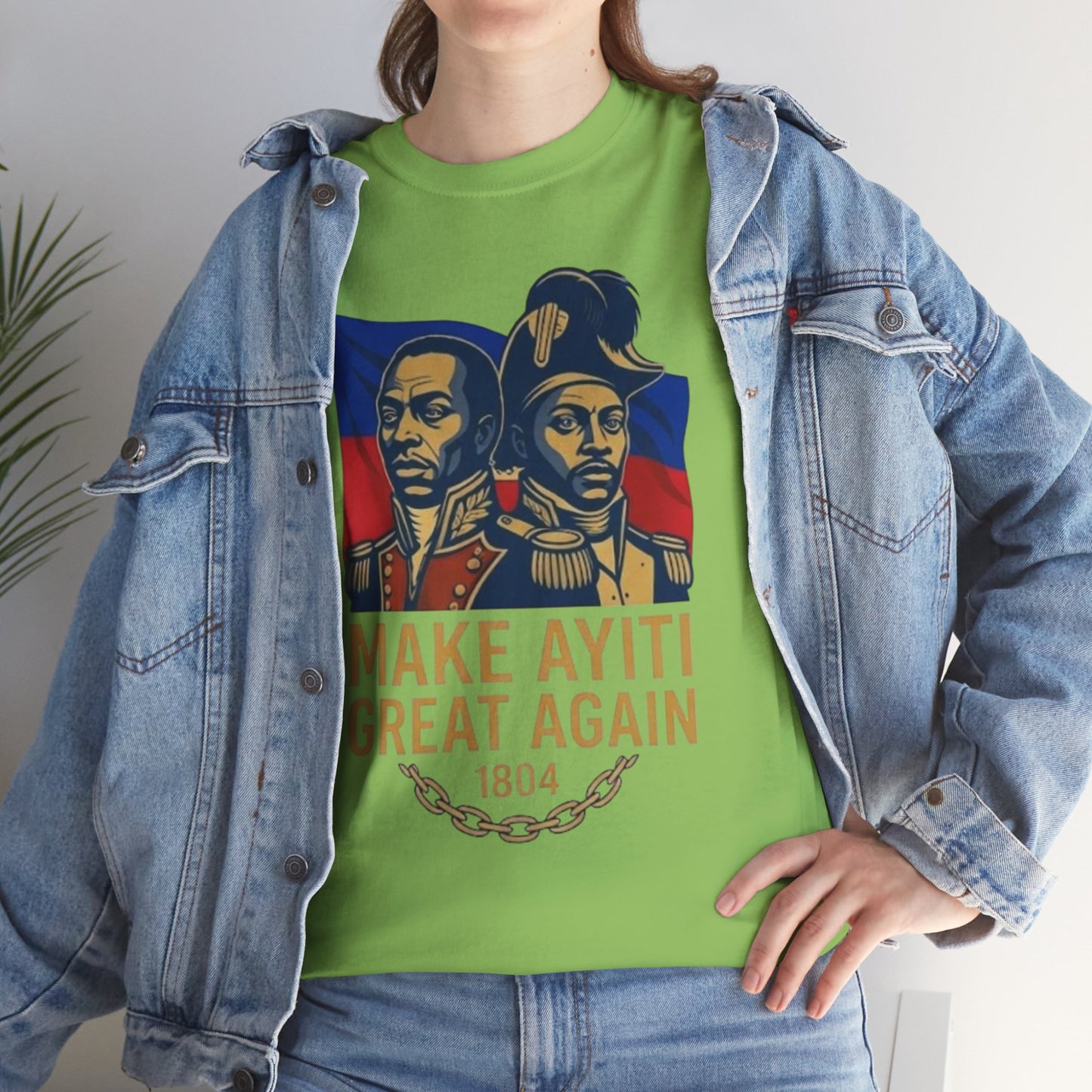 Make Ayiti Great Again T-Shirt | Haitian Revolution 1804 Flag Tee