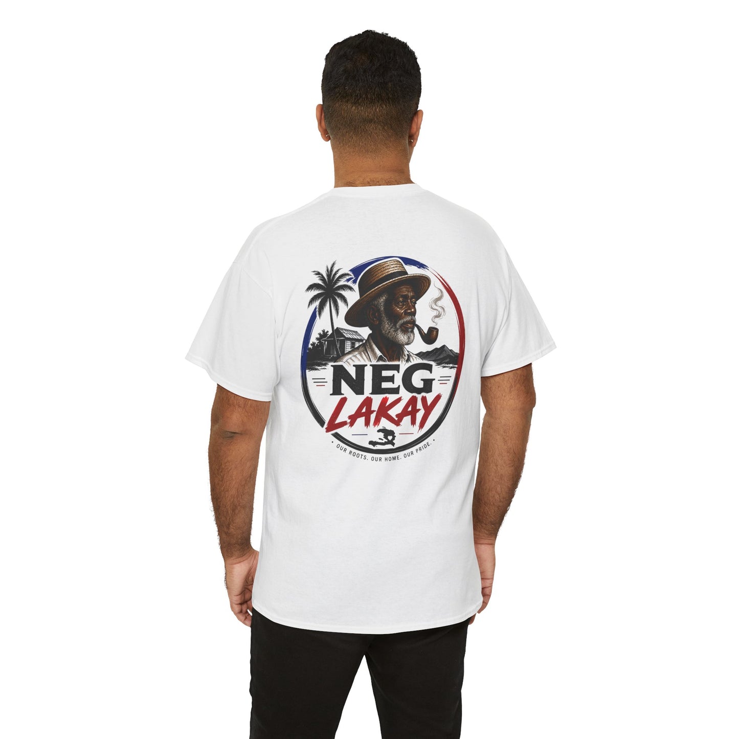 Make Ayiti Great Again T-Shirt | Haiti Flag Map Tee