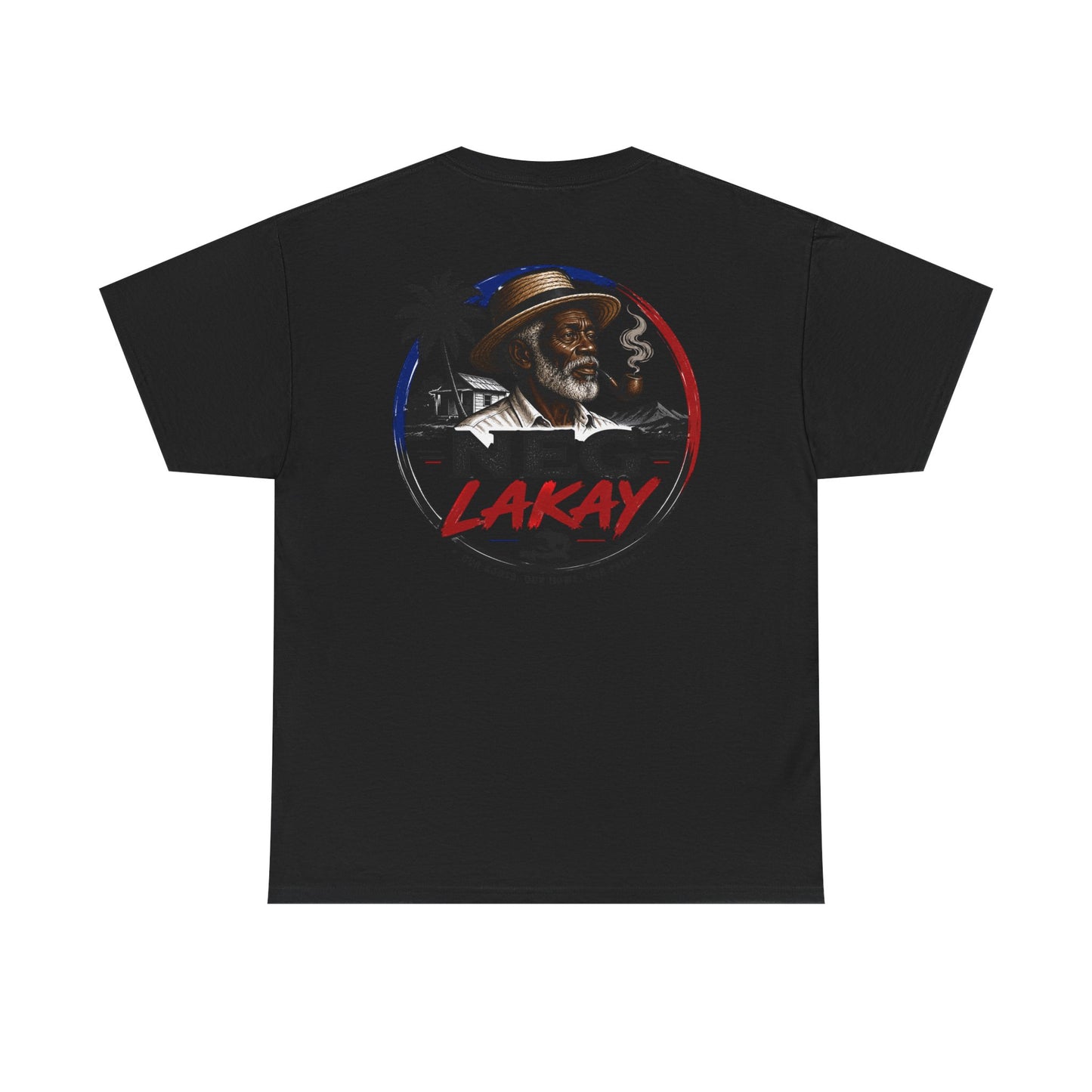 1804 Haitian Coat of Arms Tee | Neg Lakay Portrait Tee, Haitian Heritage Shirt