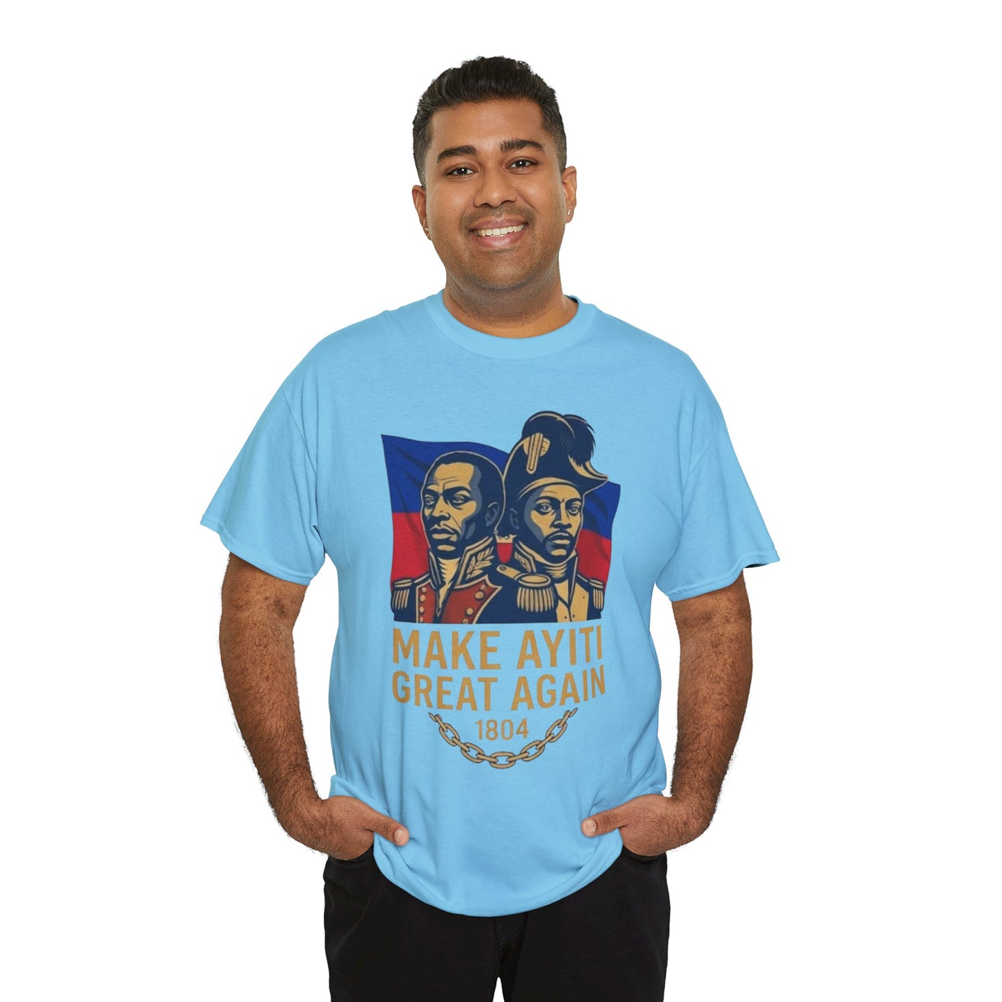 Make Ayiti Great Again T-Shirt | Haitian Revolution 1804 Flag Tee