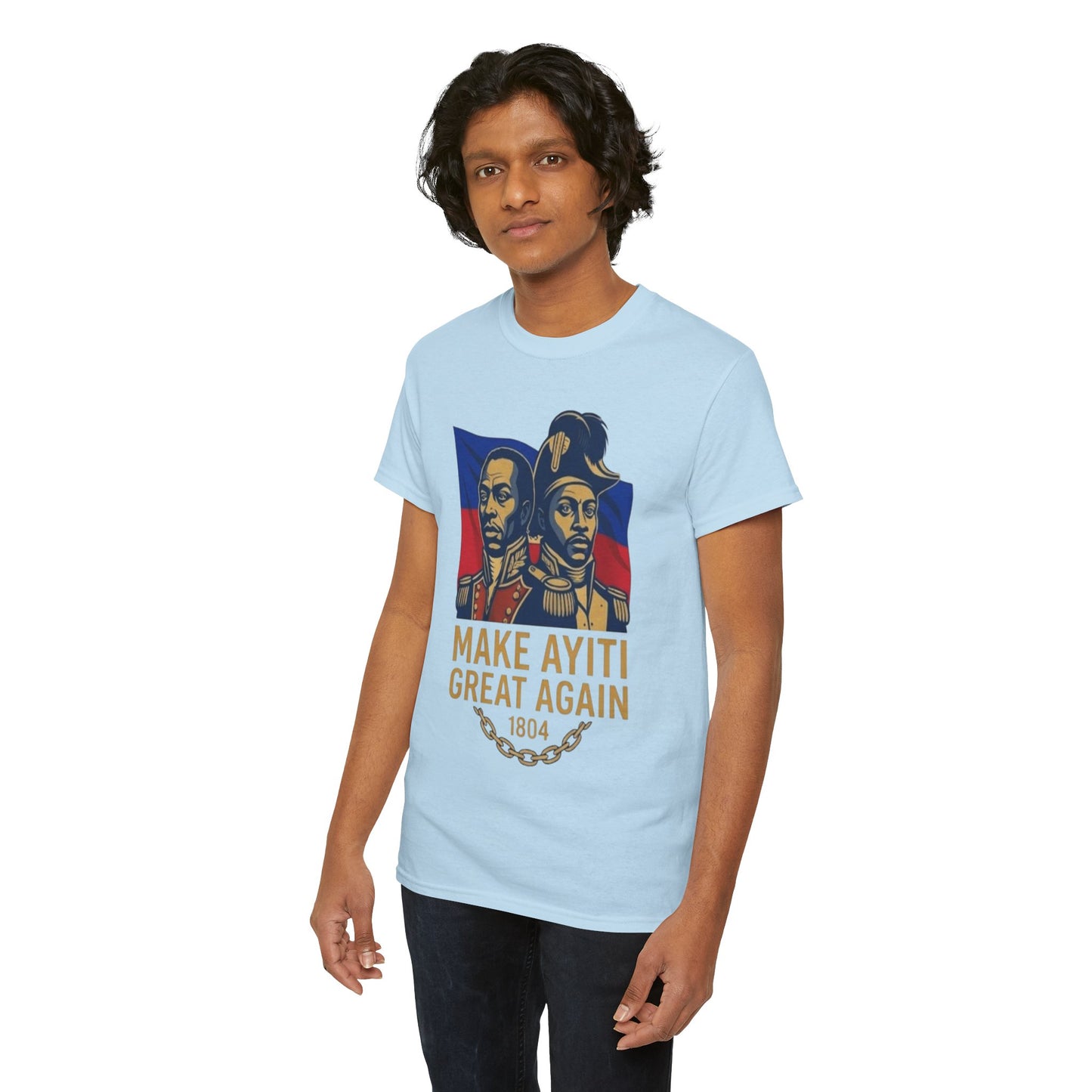 Make Ayiti Great Again T-Shirt | Haitian Revolution 1804 Flag Tee