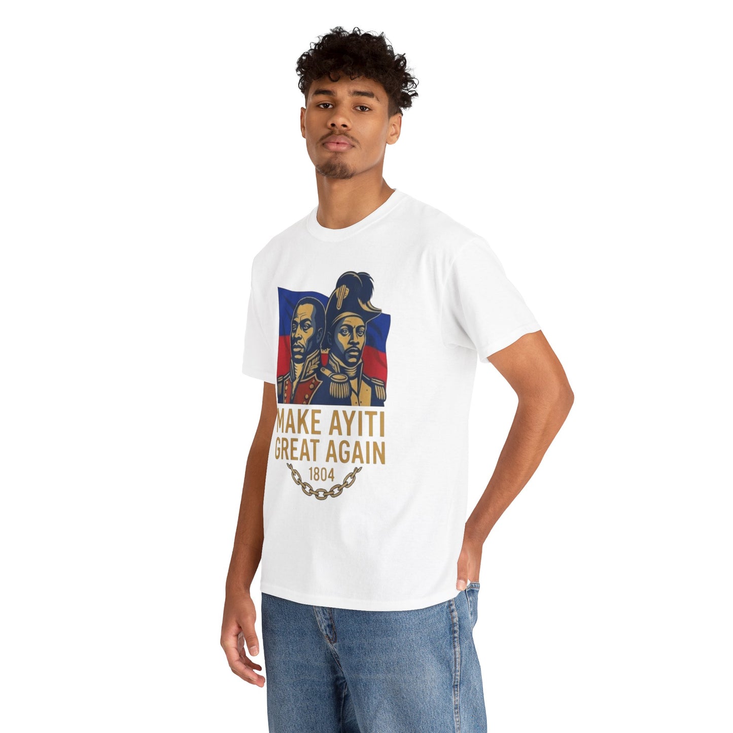 Make Ayiti Great Again T-Shirt | Haitian Revolution 1804 Flag Tee