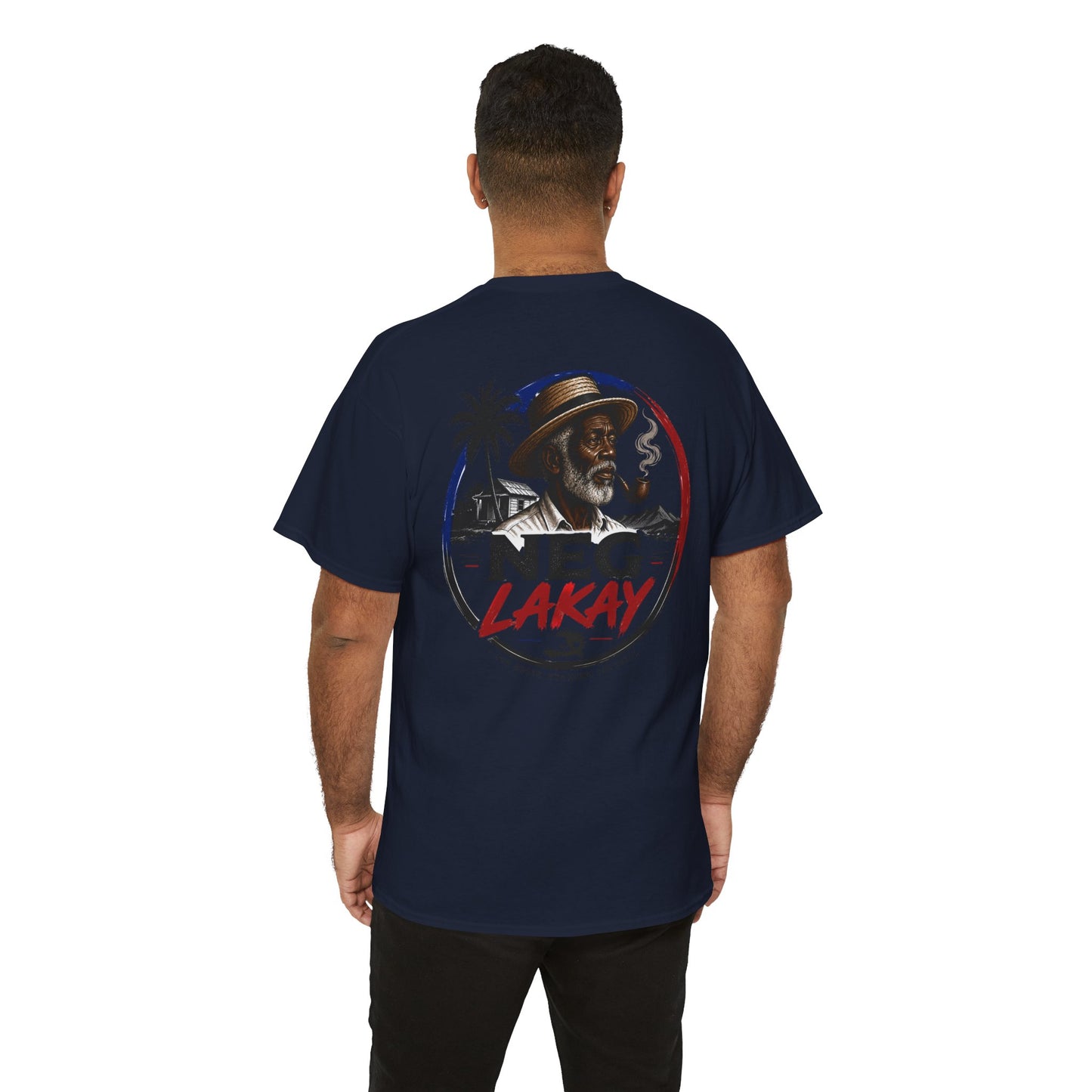 1804 Haitian Coat of Arms Tee | Neg Lakay Portrait Tee, Haitian Heritage Shirt