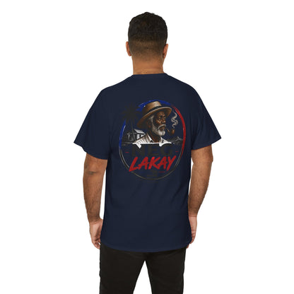 1804 Haitian Coat of Arms Tee | Neg Lakay Portrait Tee, Haitian Heritage Shirt
