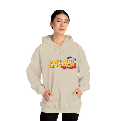 Hoodie - Make Ayiti Great Again / Neg Lakay Haitian Pride Pullover