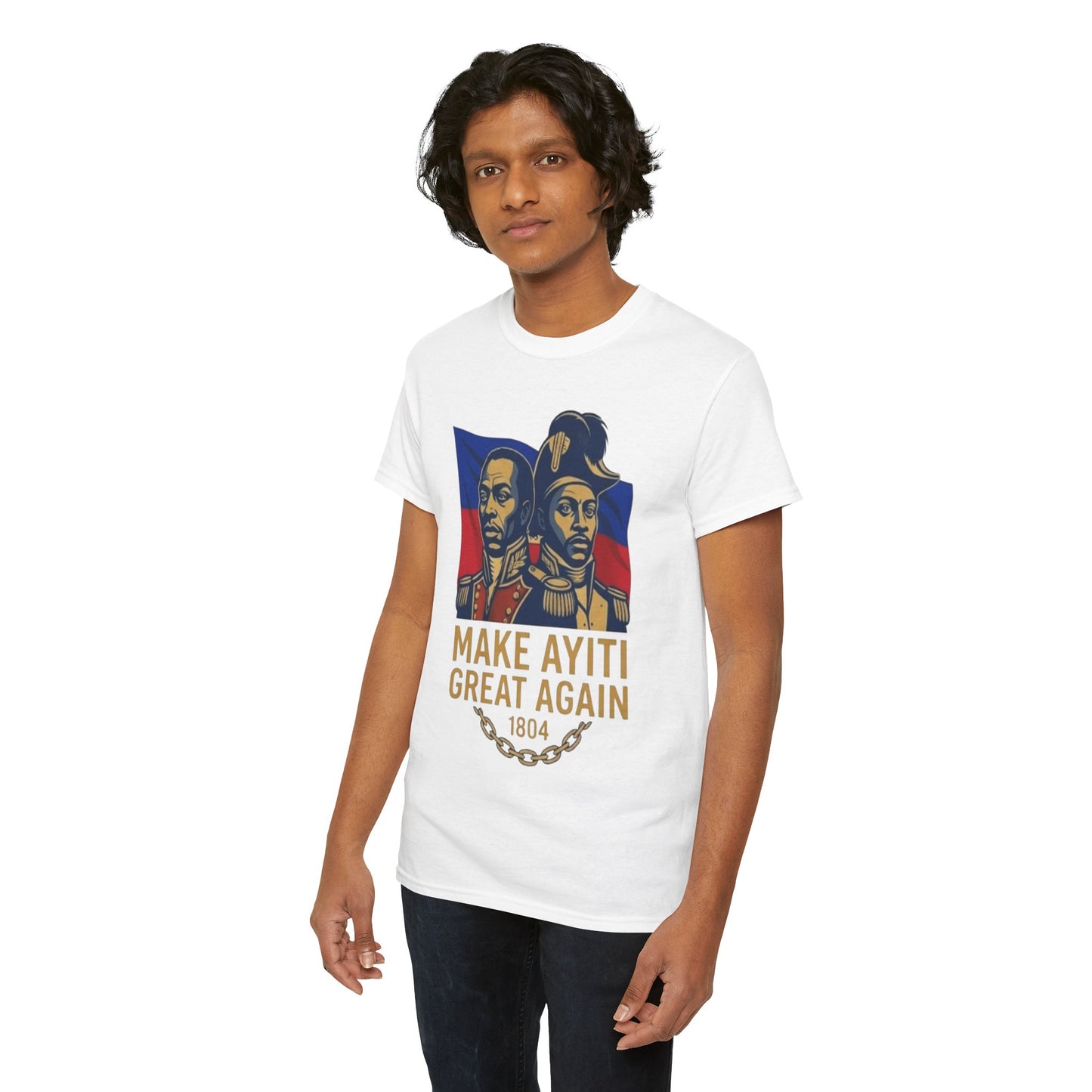 Make Ayiti Great Again T-Shirt | Haitian Revolution 1804 Flag Tee