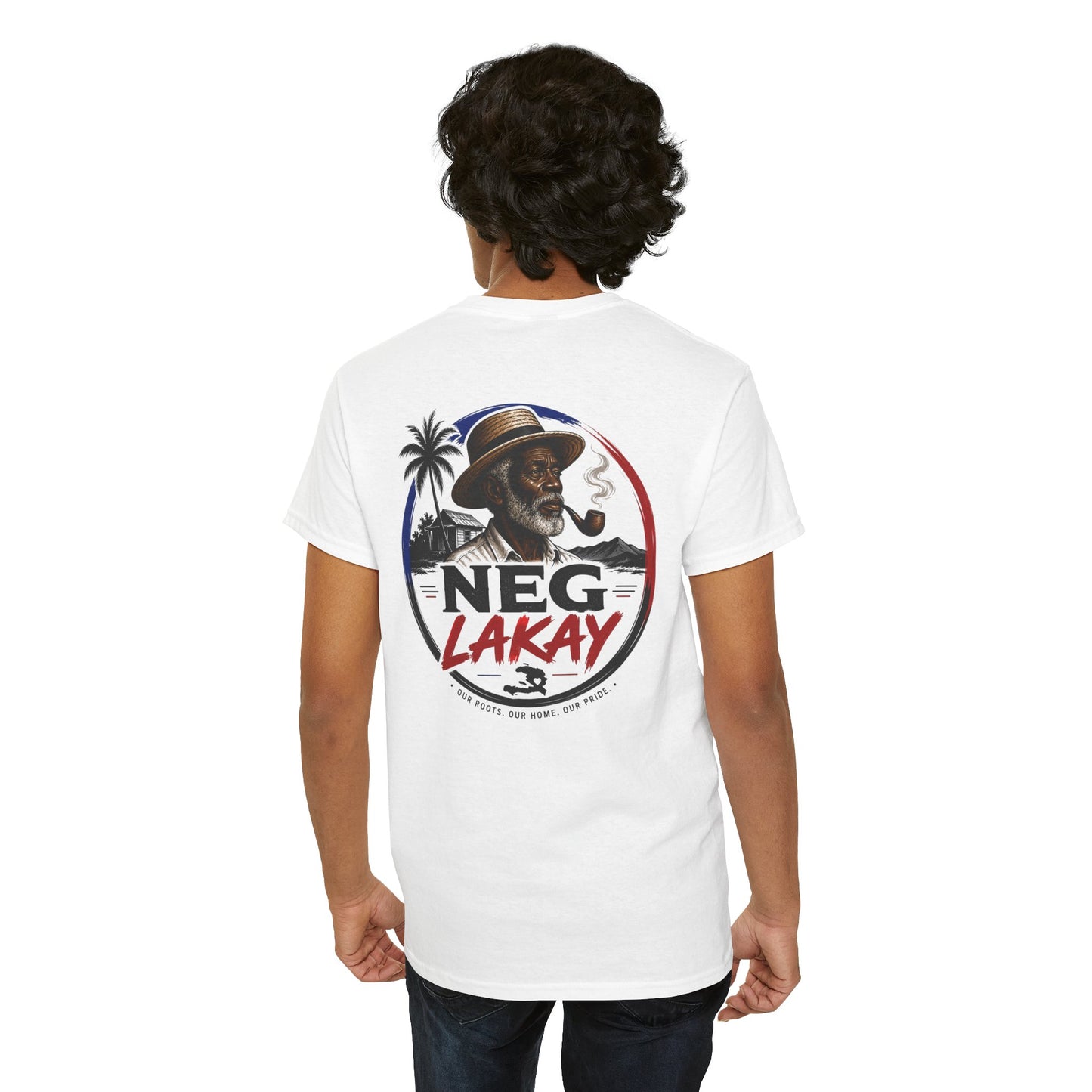 Make Ayiti Great Again T-Shirt | Haiti Flag Map Tee