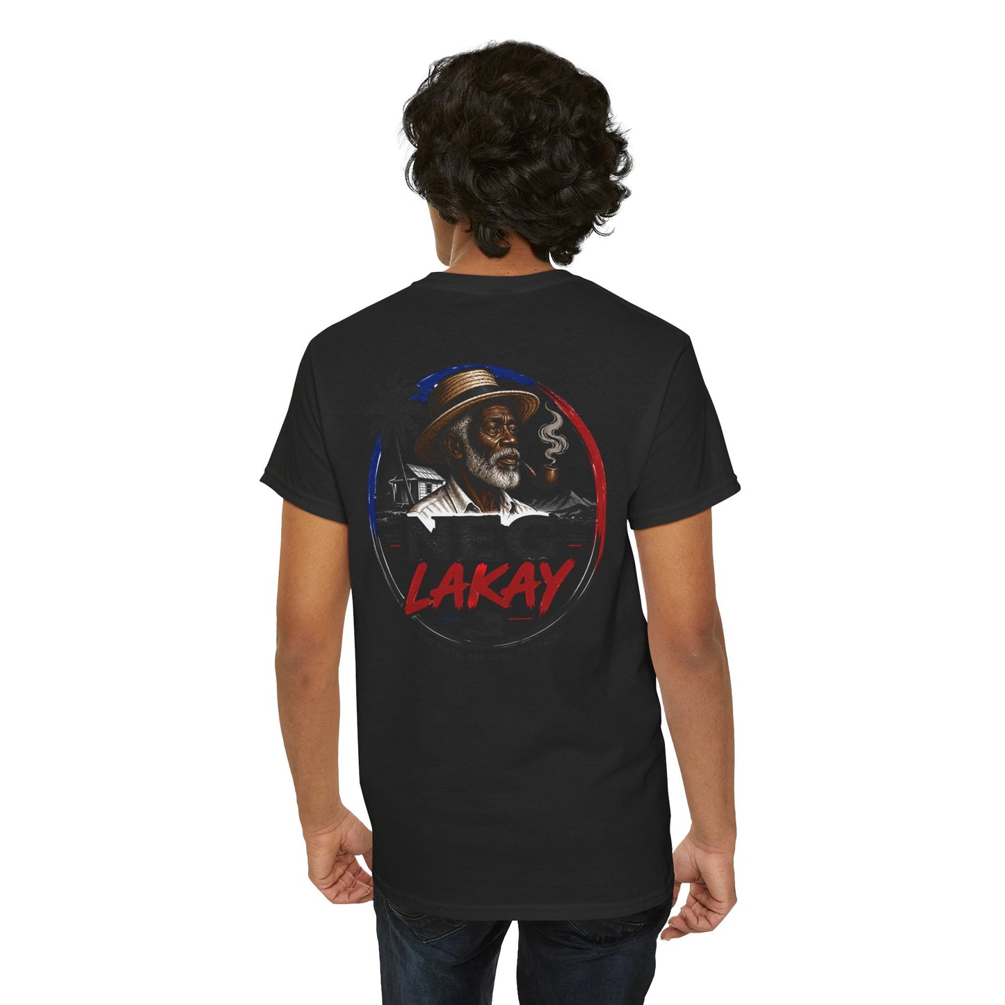 1804 Haitian Coat of Arms Tee | Neg Lakay Portrait Tee, Haitian Heritage Shirt