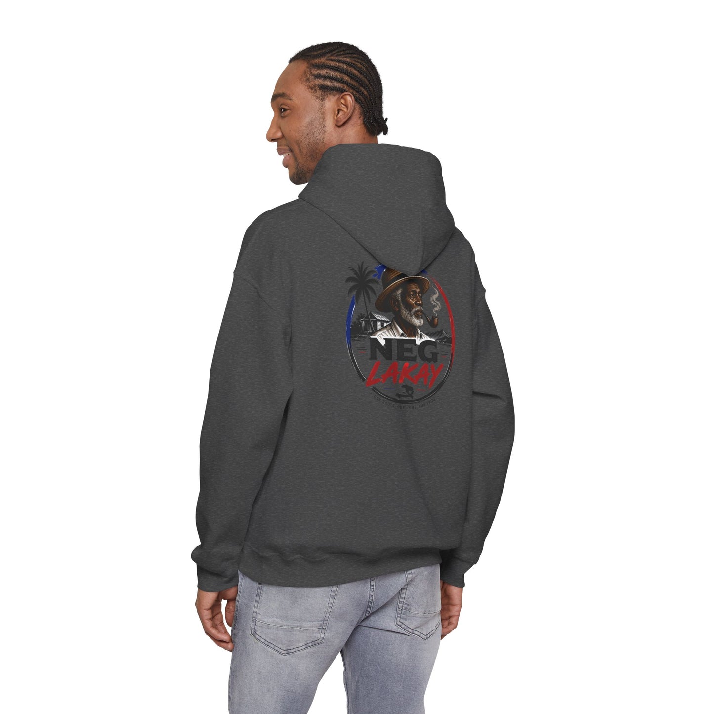 Hoodie - Make Ayiti Great Again / Neg Lakay Haitian Pride Pullover