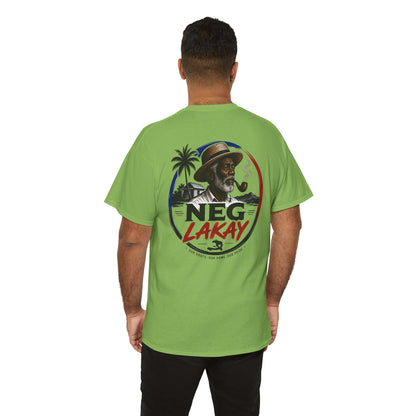 1804 Haitian Coat of Arms Tee | Neg Lakay Portrait Tee, Haitian Heritage Shirt