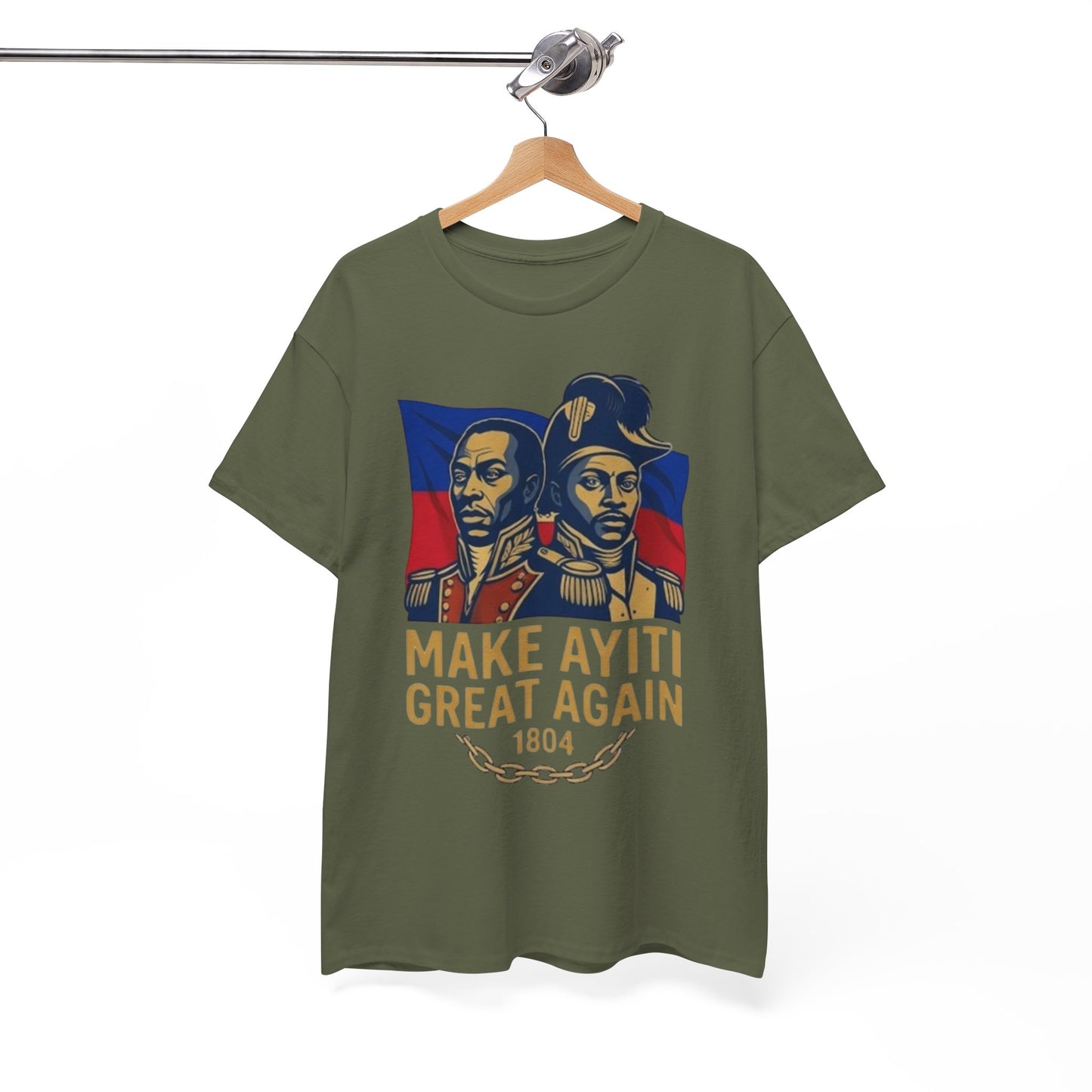Make Ayiti Great Again T-Shirt | Haitian Revolution 1804 Flag Tee