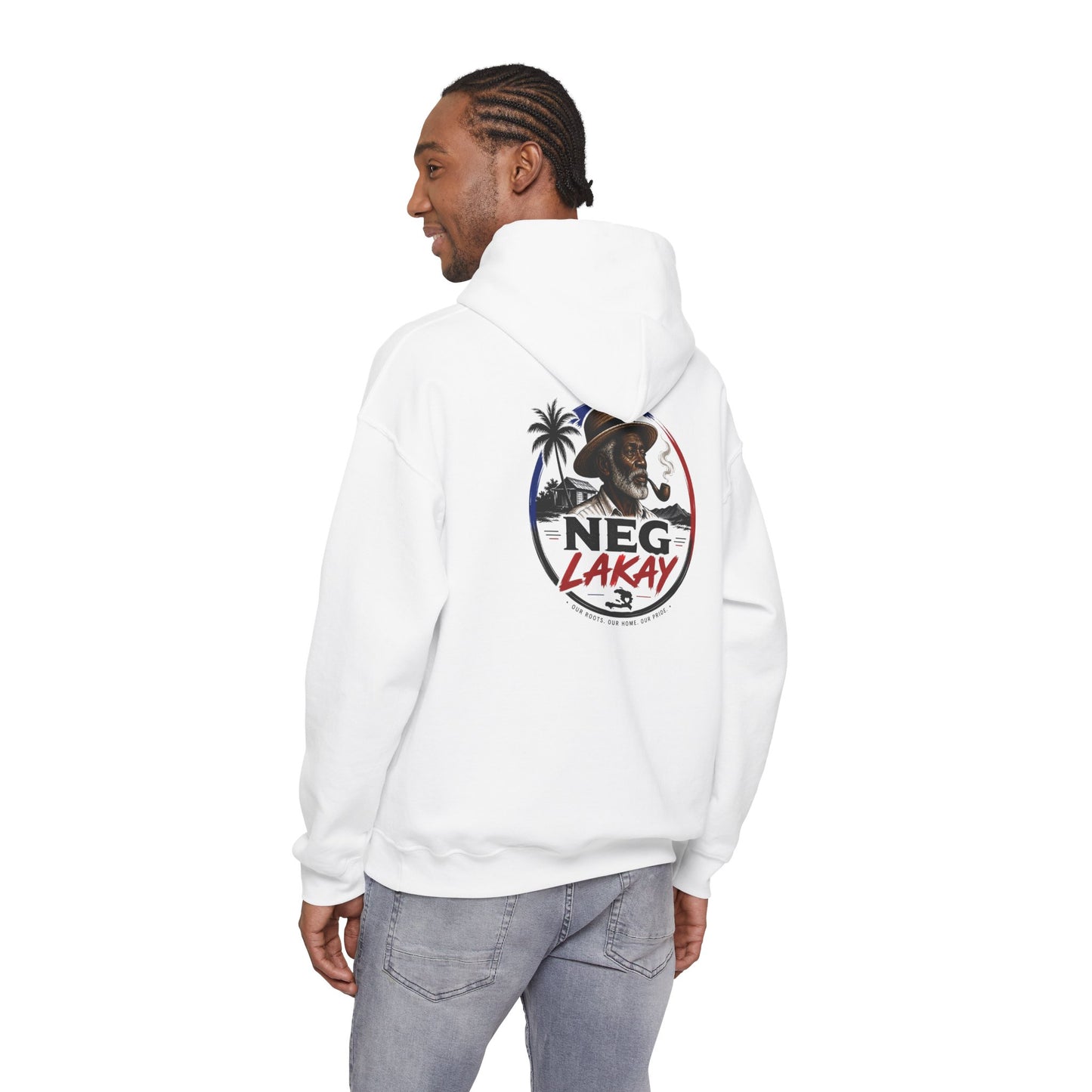Hoodie - Make Ayiti Great Again / Neg Lakay Haitian Pride Pullover