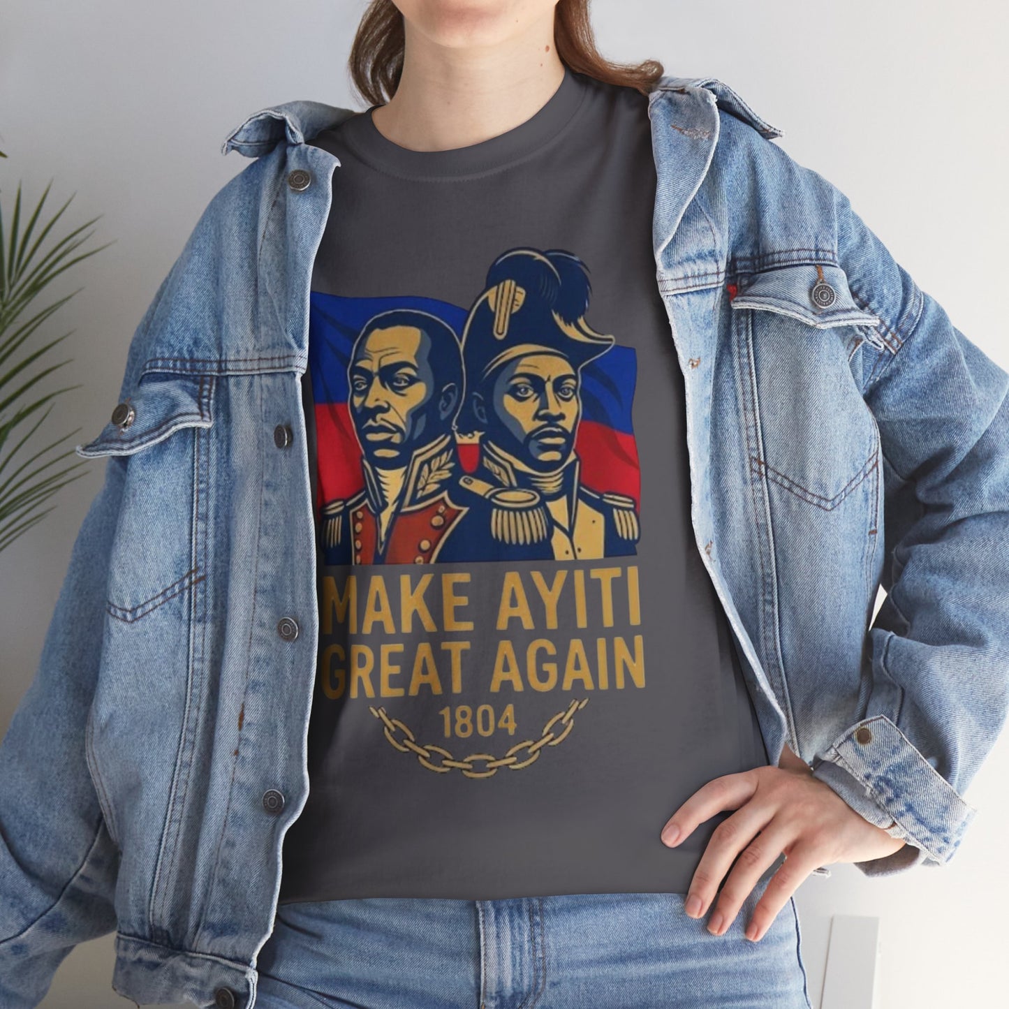 Make Ayiti Great Again T-Shirt | Haitian Revolution 1804 Flag Tee
