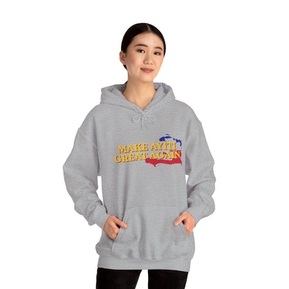 Hoodie - Make Ayiti Great Again / Neg Lakay Haitian Pride Pullover