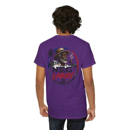 1804 Haitian Coat of Arms Tee | Neg Lakay Portrait Tee, Haitian Heritage Shirt