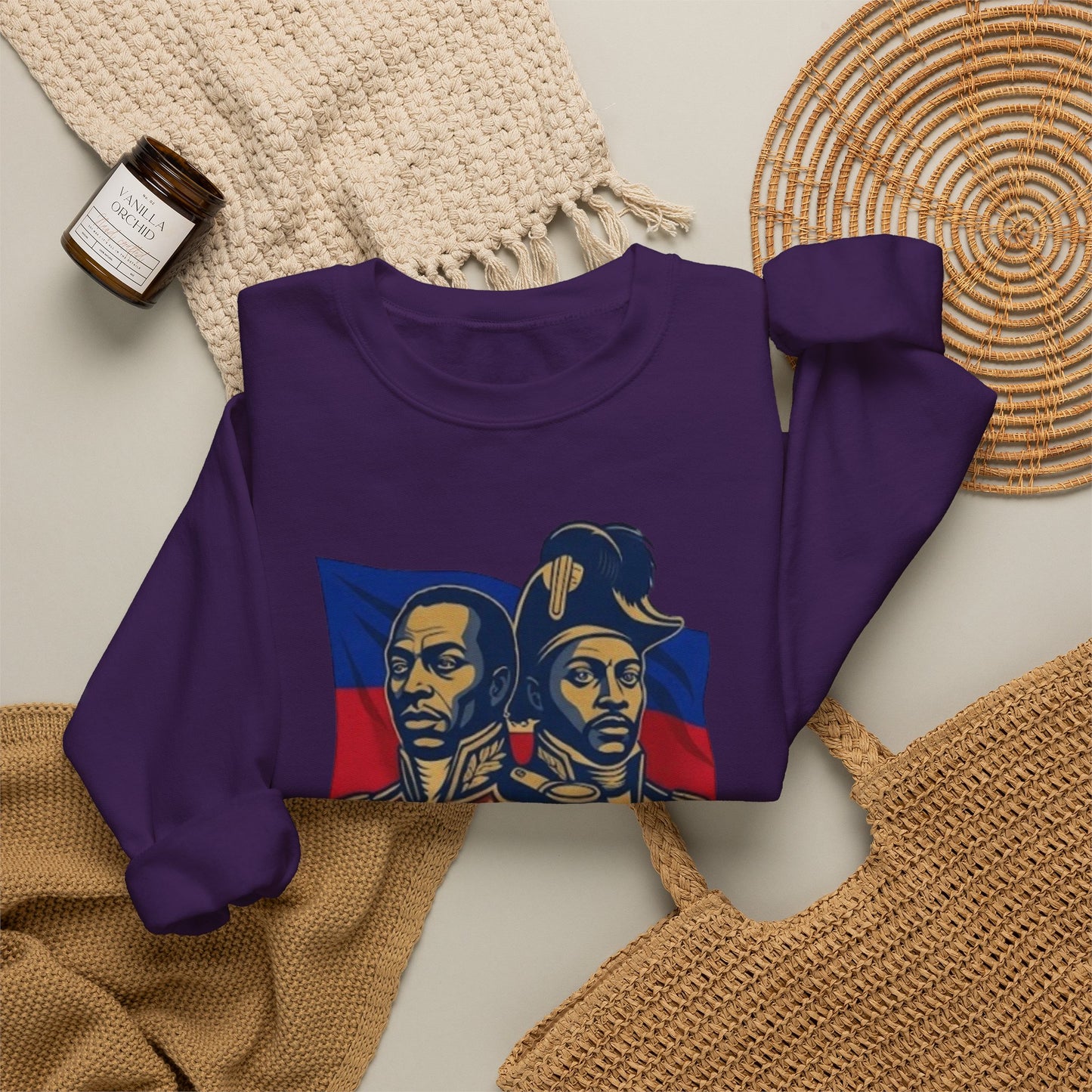 Make Ayiti Great Again sweatshirt | Haitian flag, 1804 independence design