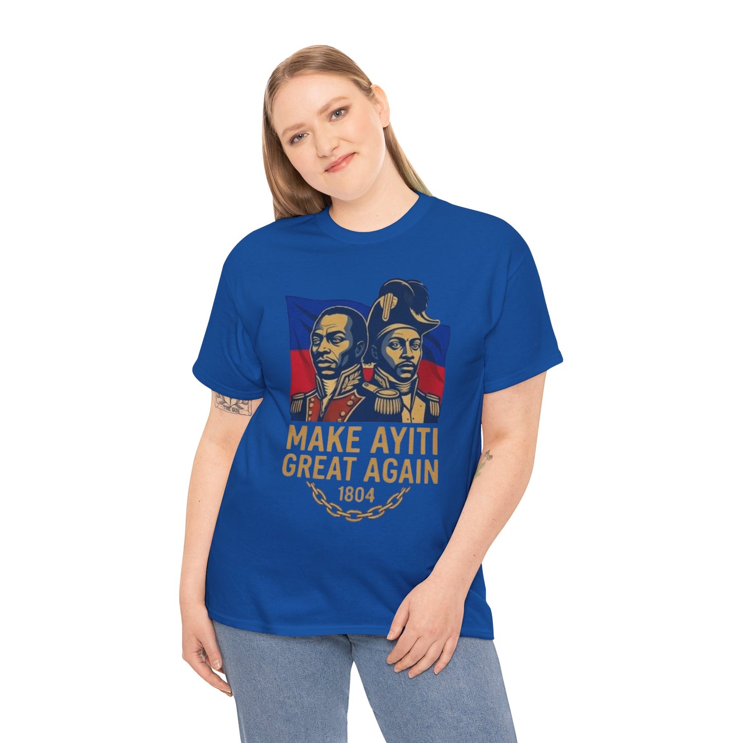 Make Ayiti Great Again T-Shirt | Haitian Revolution 1804 Flag Tee