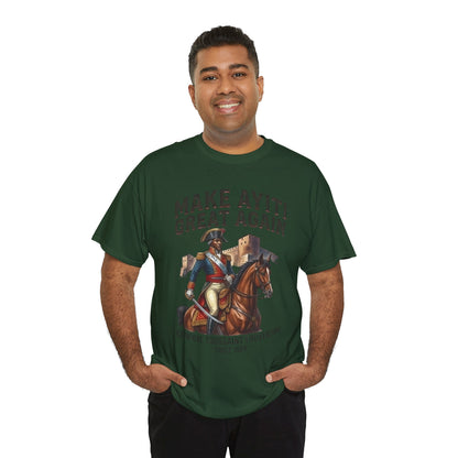 Make Ayiti Great Again T-Shirt | Toussaint Louverture Horse Illustration