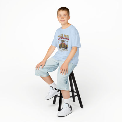 Make Ayiti Great Again kids T-Shirt | Citadelle Laferrière illustration
