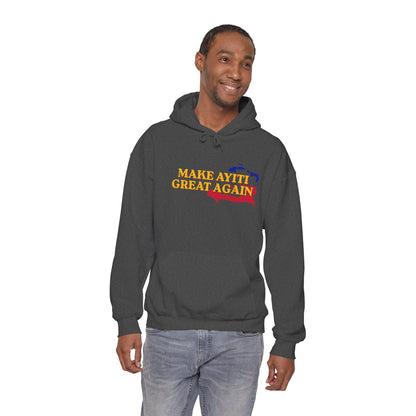 Hoodie - Make Ayiti Great Again / Neg Lakay Haitian Pride Pullover