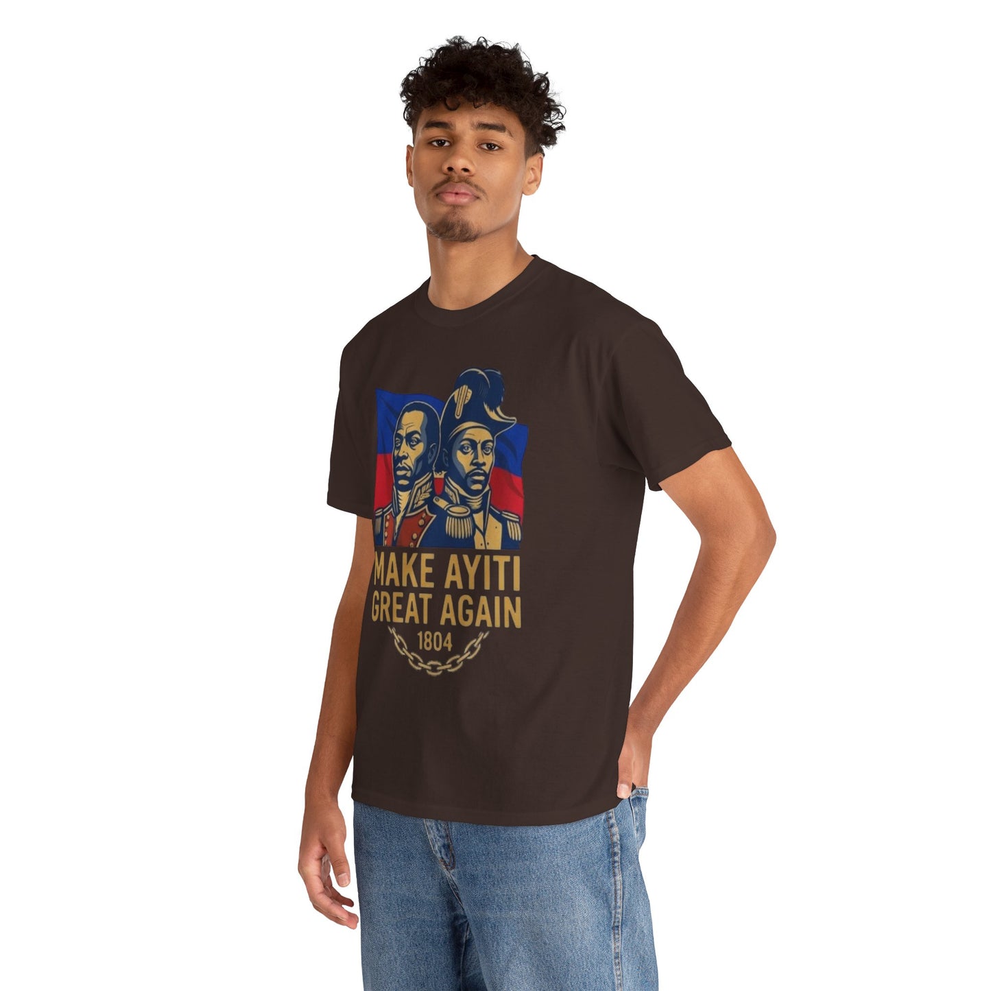 Make Ayiti Great Again T-Shirt | Haitian Revolution 1804 Flag Tee