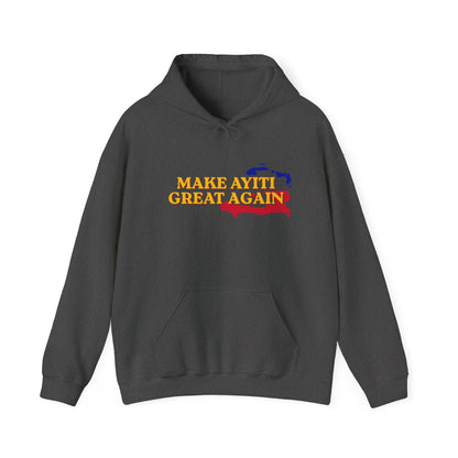 Hoodie - Make Ayiti Great Again / Neg Lakay Haitian Pride Pullover