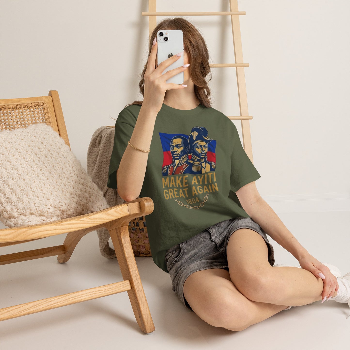 Make Ayiti Great Again T-Shirt | Haitian Revolution 1804 Flag Tee