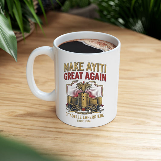 Mammoth Grizzlin' Vintage Illustration Mug | Coffee Tea Cup