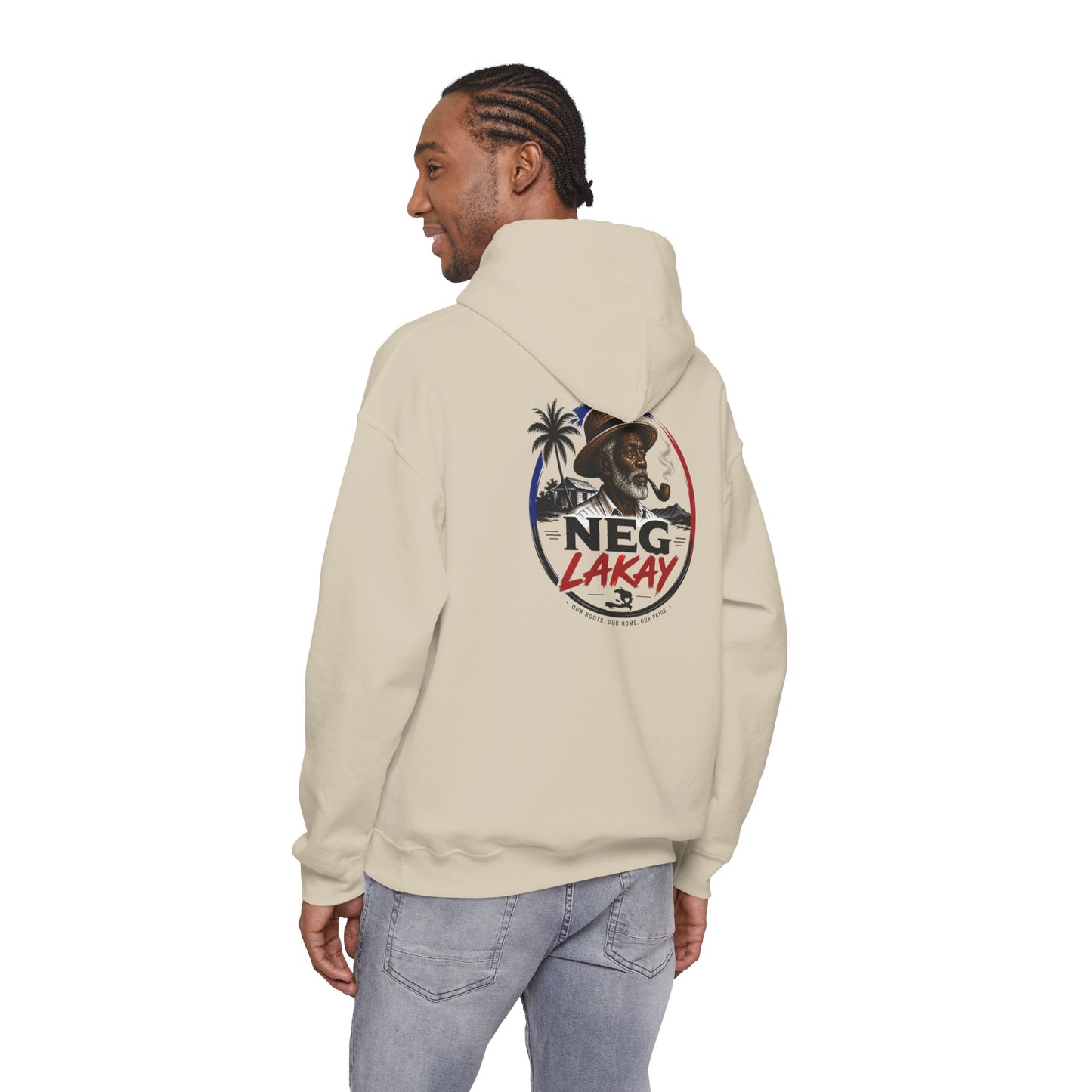 Hoodie - Make Ayiti Great Again / Neg Lakay Haitian Pride Pullover