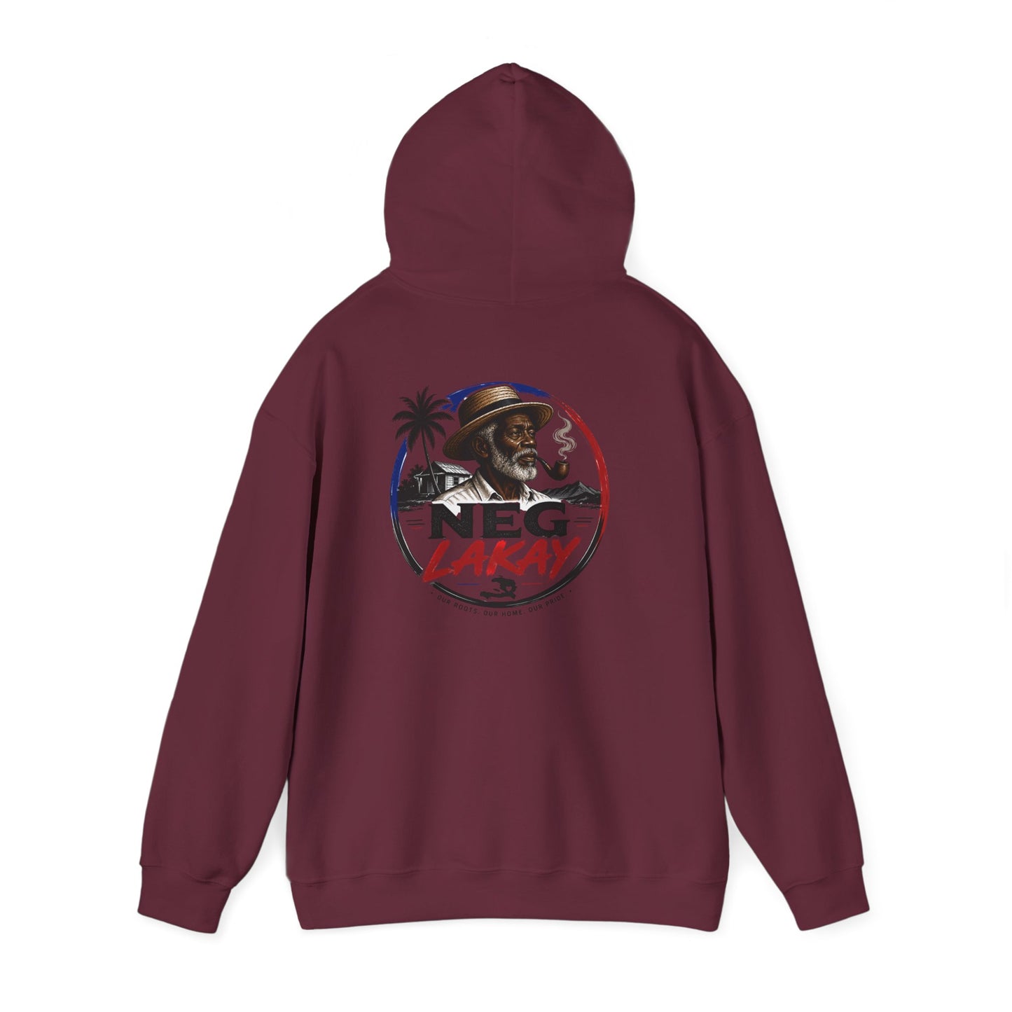 Hoodie - Make Ayiti Great Again / Neg Lakay Haitian Pride Pullover