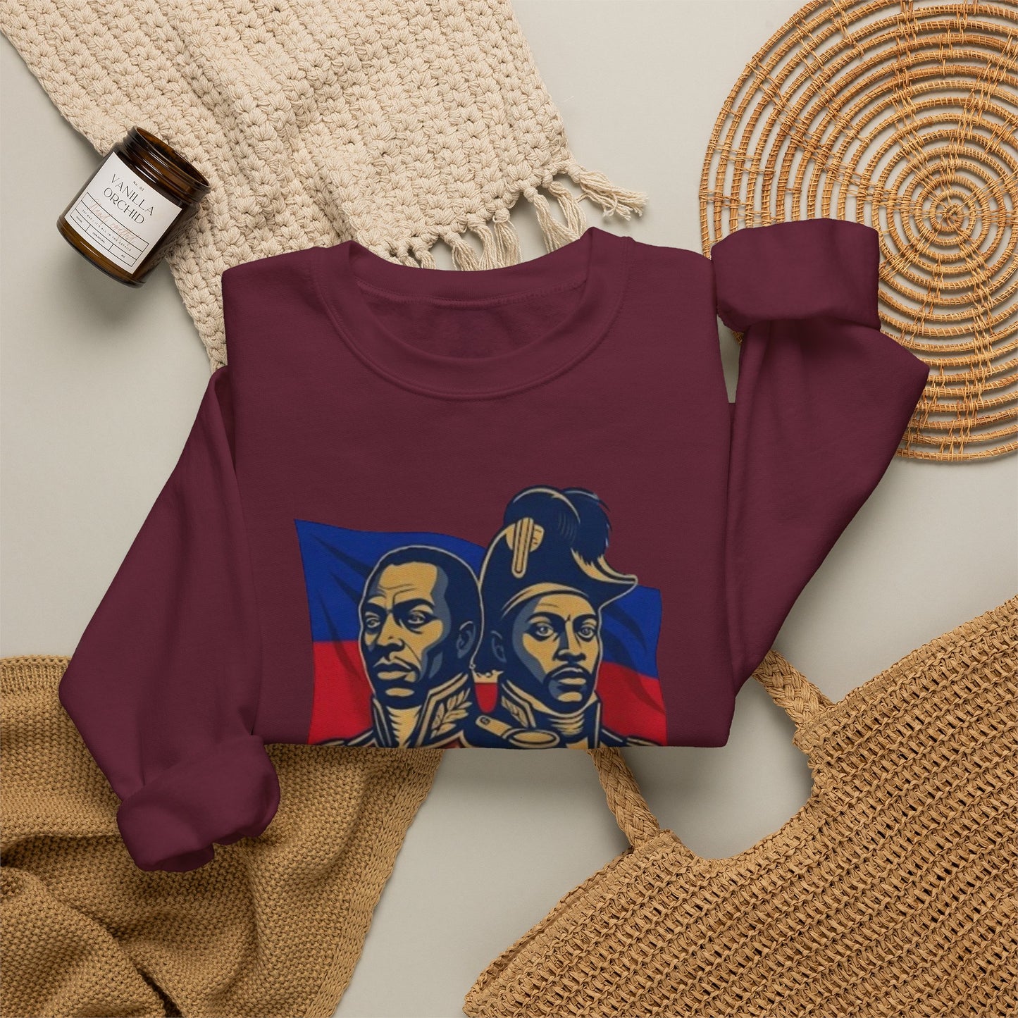 Make Ayiti Great Again sweatshirt | Haitian flag, 1804 independence design