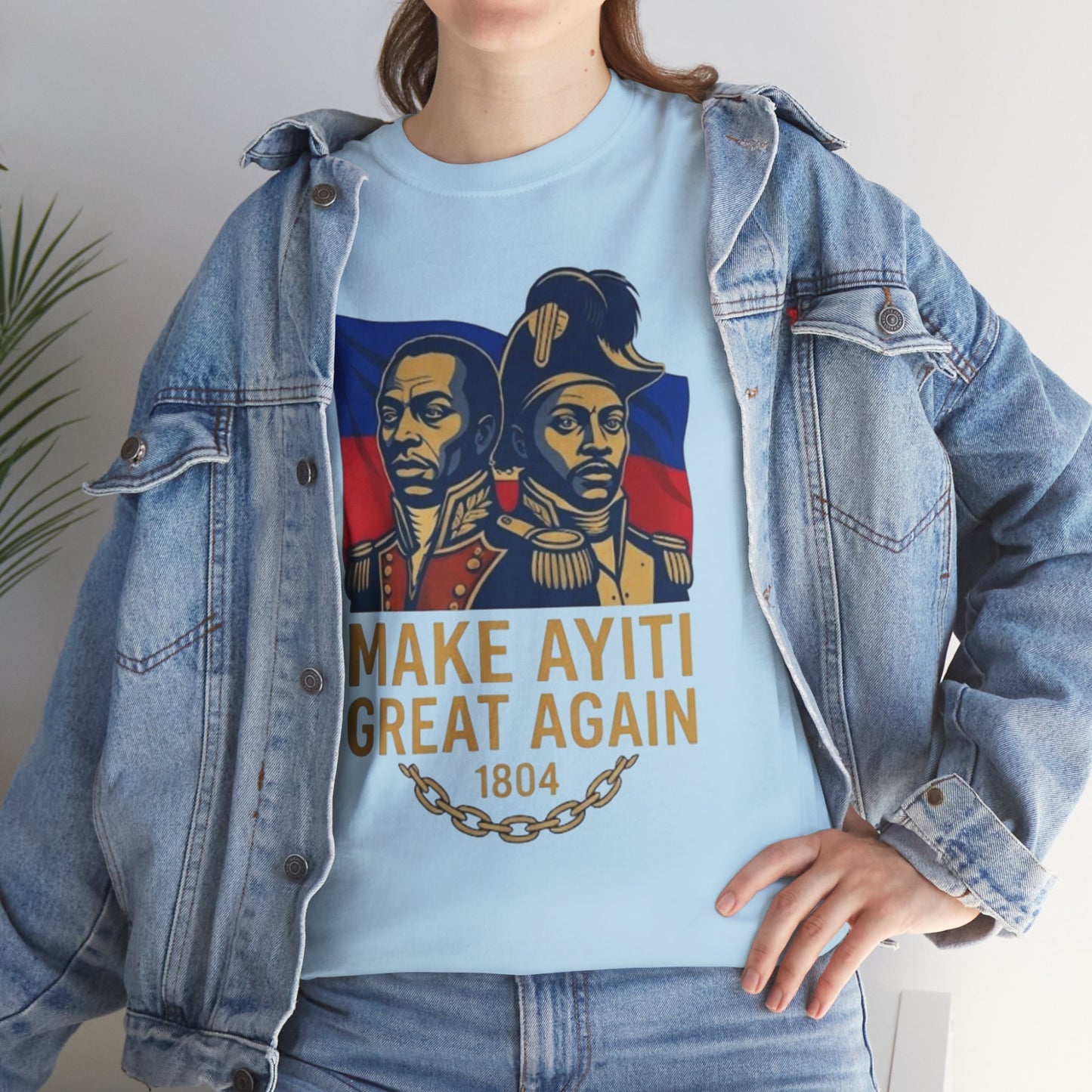 Make Ayiti Great Again T-Shirt | Haitian Revolution 1804 Flag Tee