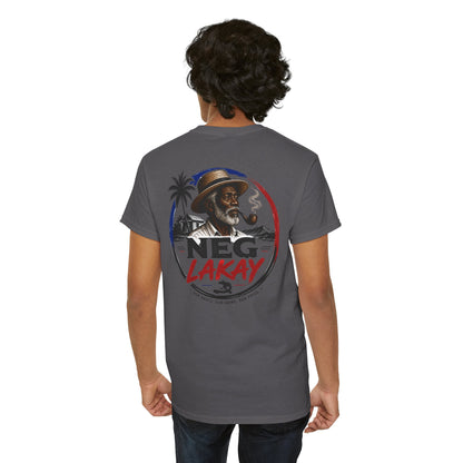 1804 Haitian Coat of Arms Tee | Neg Lakay Portrait Tee, Haitian Heritage Shirt
