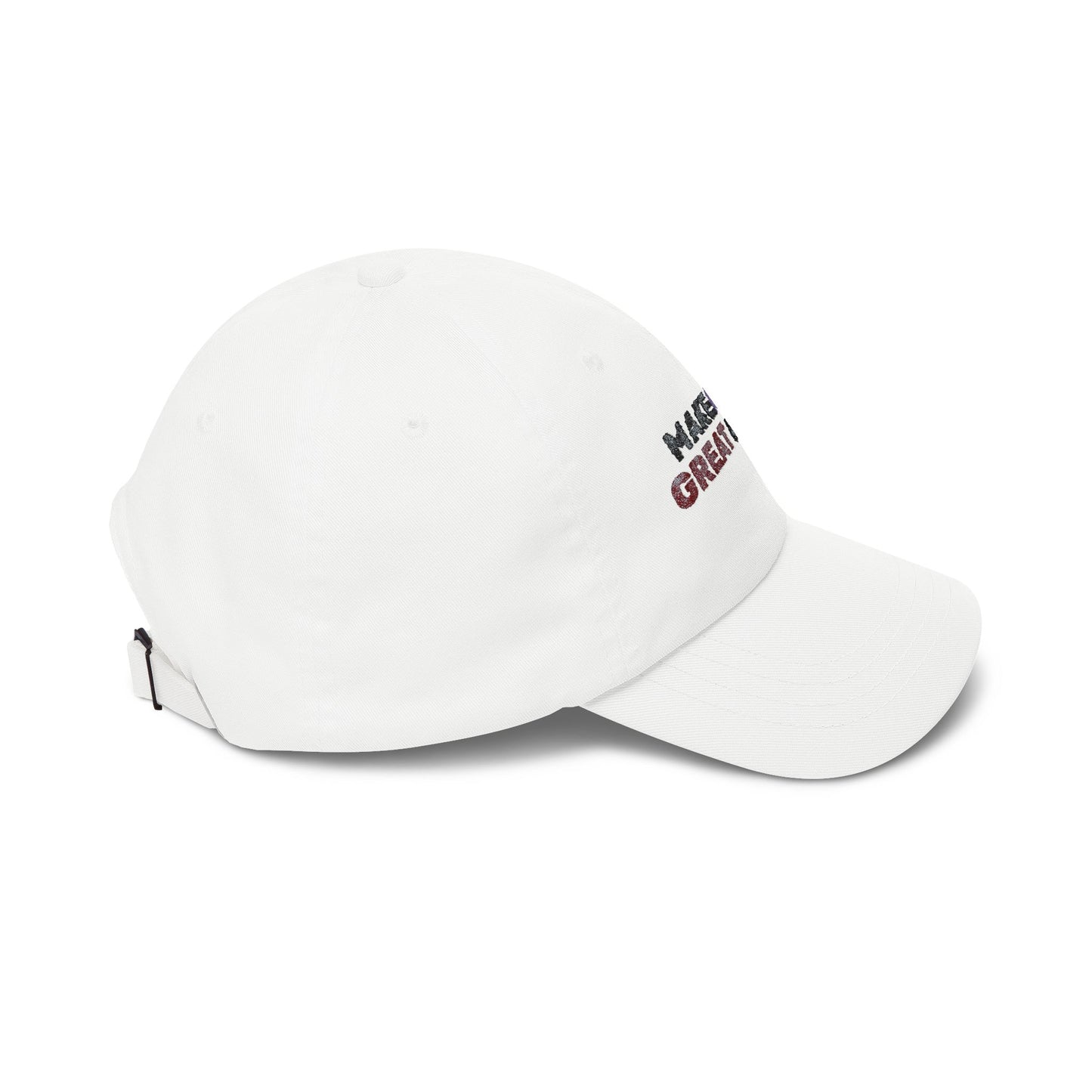 Make Ayiti Great Again Dad Cap | Haitian Flag Text Embroidered Hat