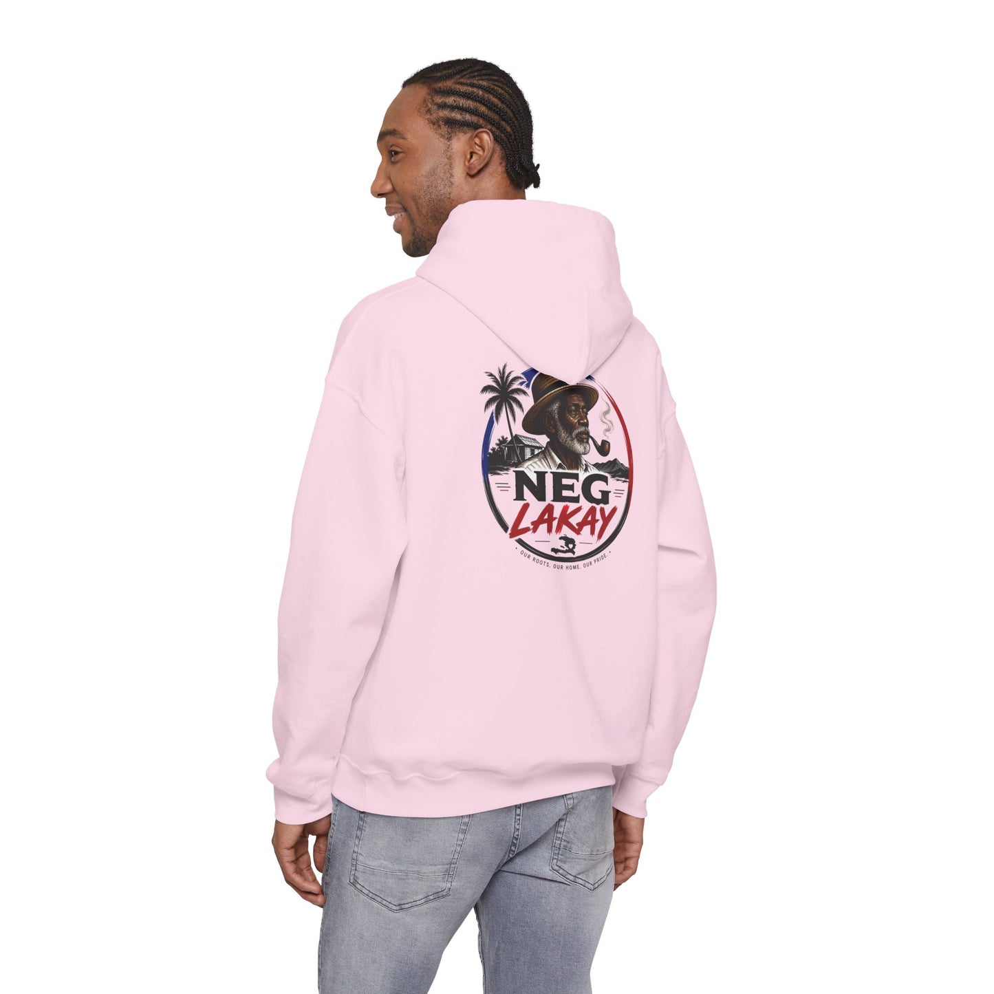 Hoodie - Make Ayiti Great Again / Neg Lakay Haitian Pride Pullover