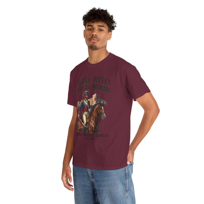 Make Ayiti Great Again T-Shirt | Toussaint Louverture Horse Illustration