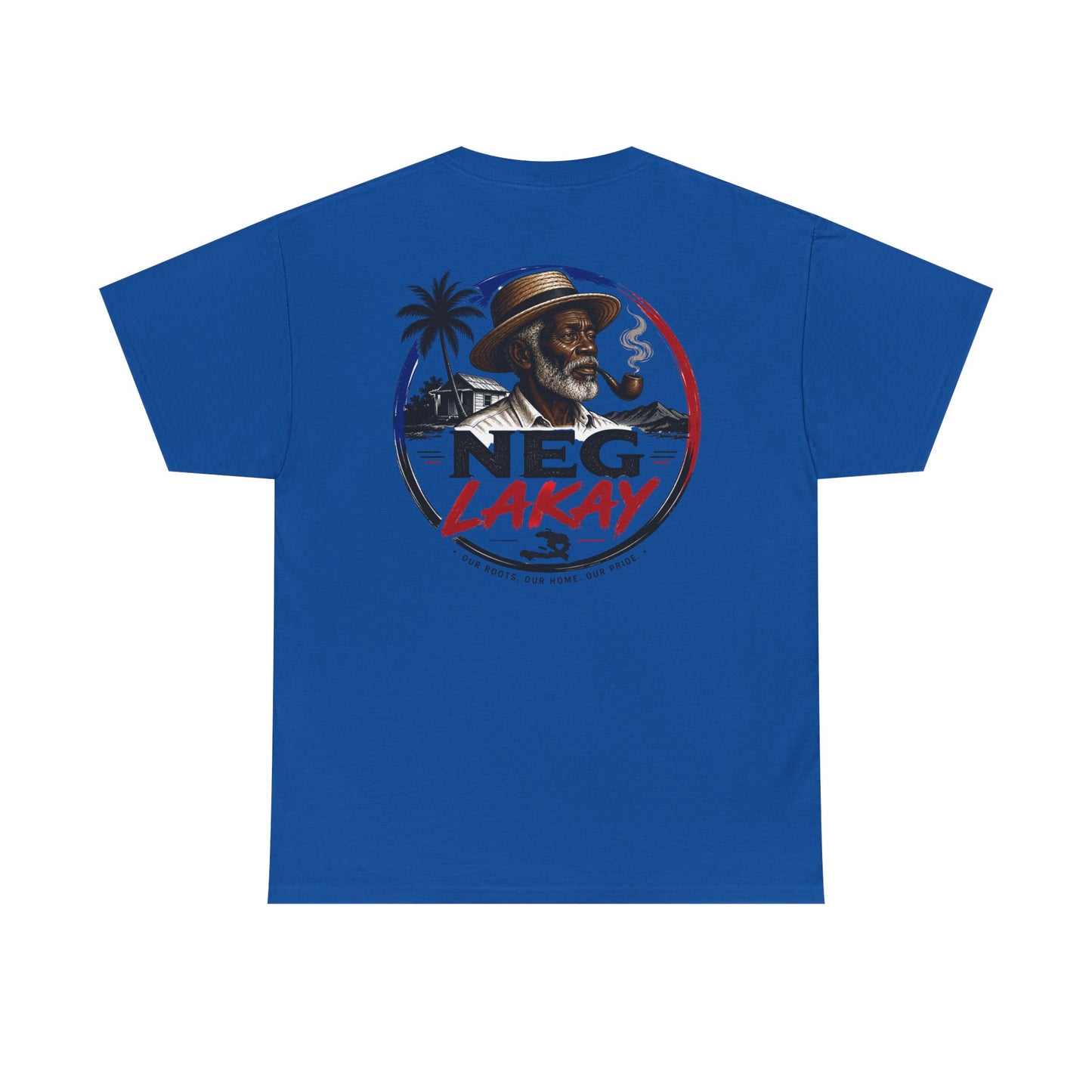 1804 Haitian Coat of Arms Tee | Neg Lakay Portrait Tee, Haitian Heritage Shirt