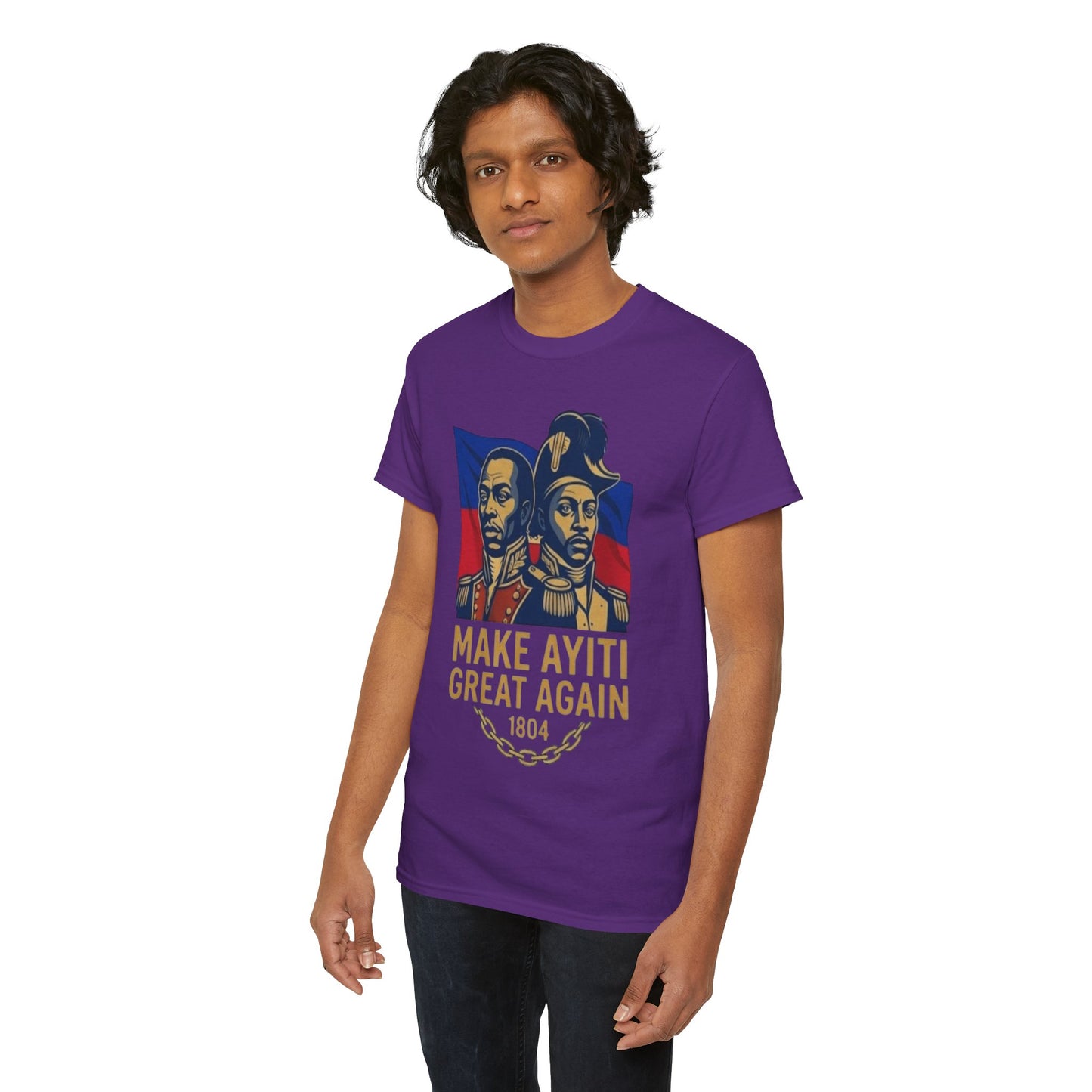 Make Ayiti Great Again T-Shirt | Haitian Revolution 1804 Flag Tee