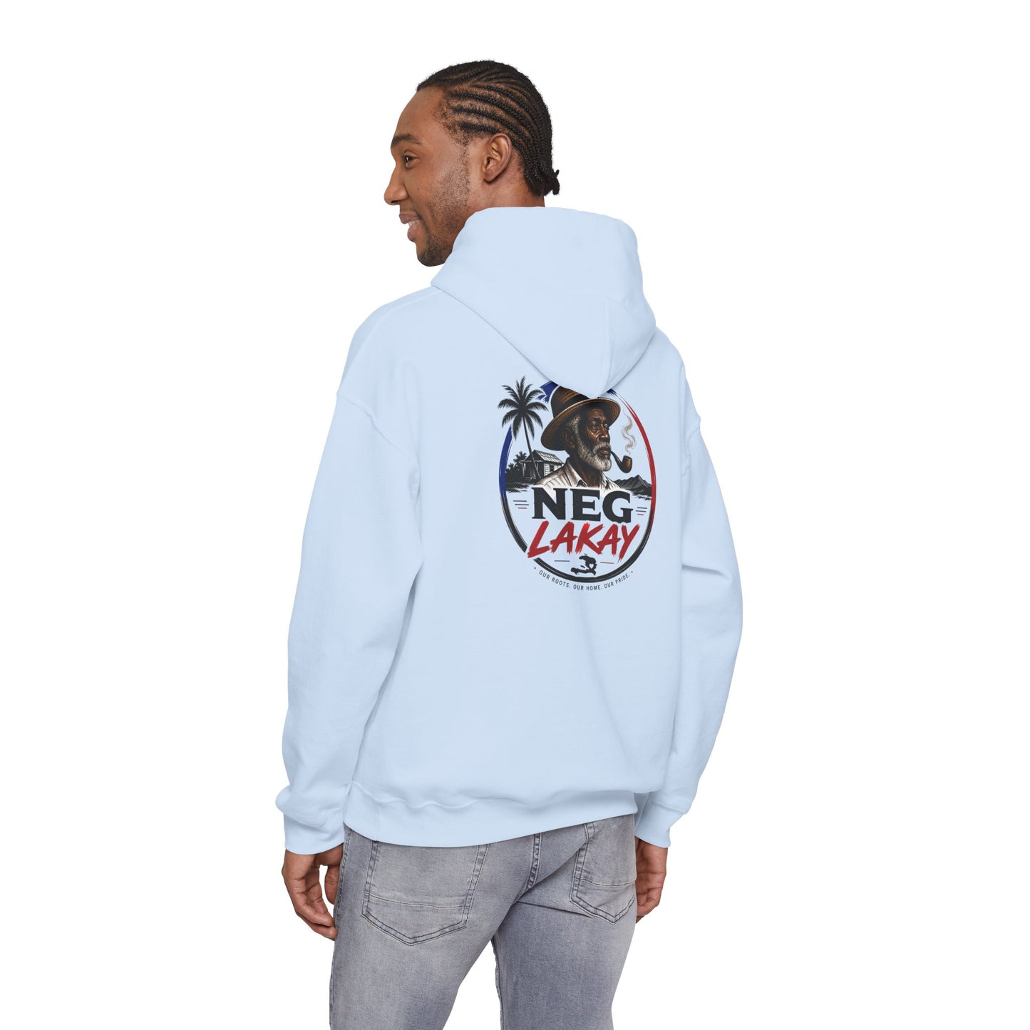 Hoodie - Make Ayiti Great Again / Neg Lakay Haitian Pride Pullover