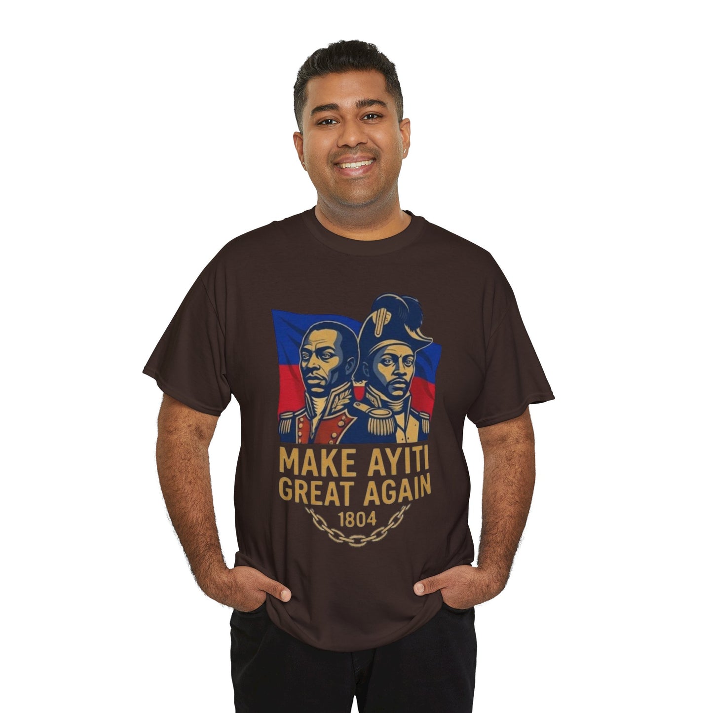 Make Ayiti Great Again T-Shirt | Haitian Revolution 1804 Flag Tee