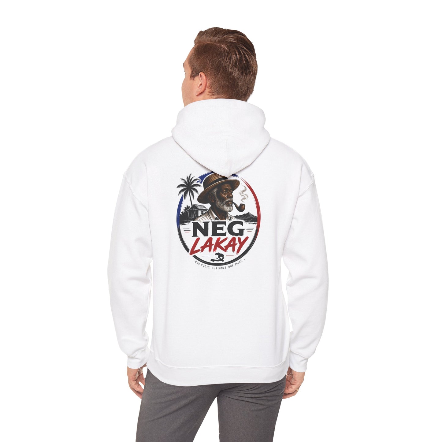 Hoodie - Make Ayiti Great Again / Neg Lakay Haitian Pride Pullover