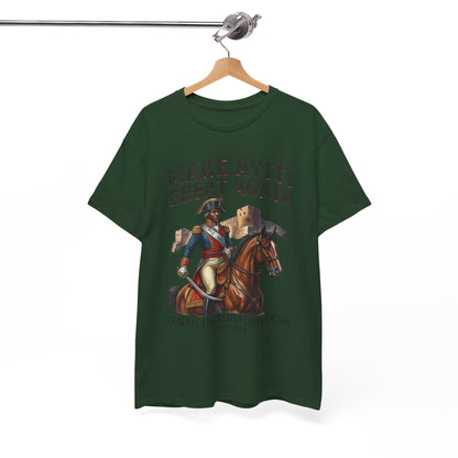 Make Ayiti Great Again T-Shirt | Toussaint Louverture Horse Illustration