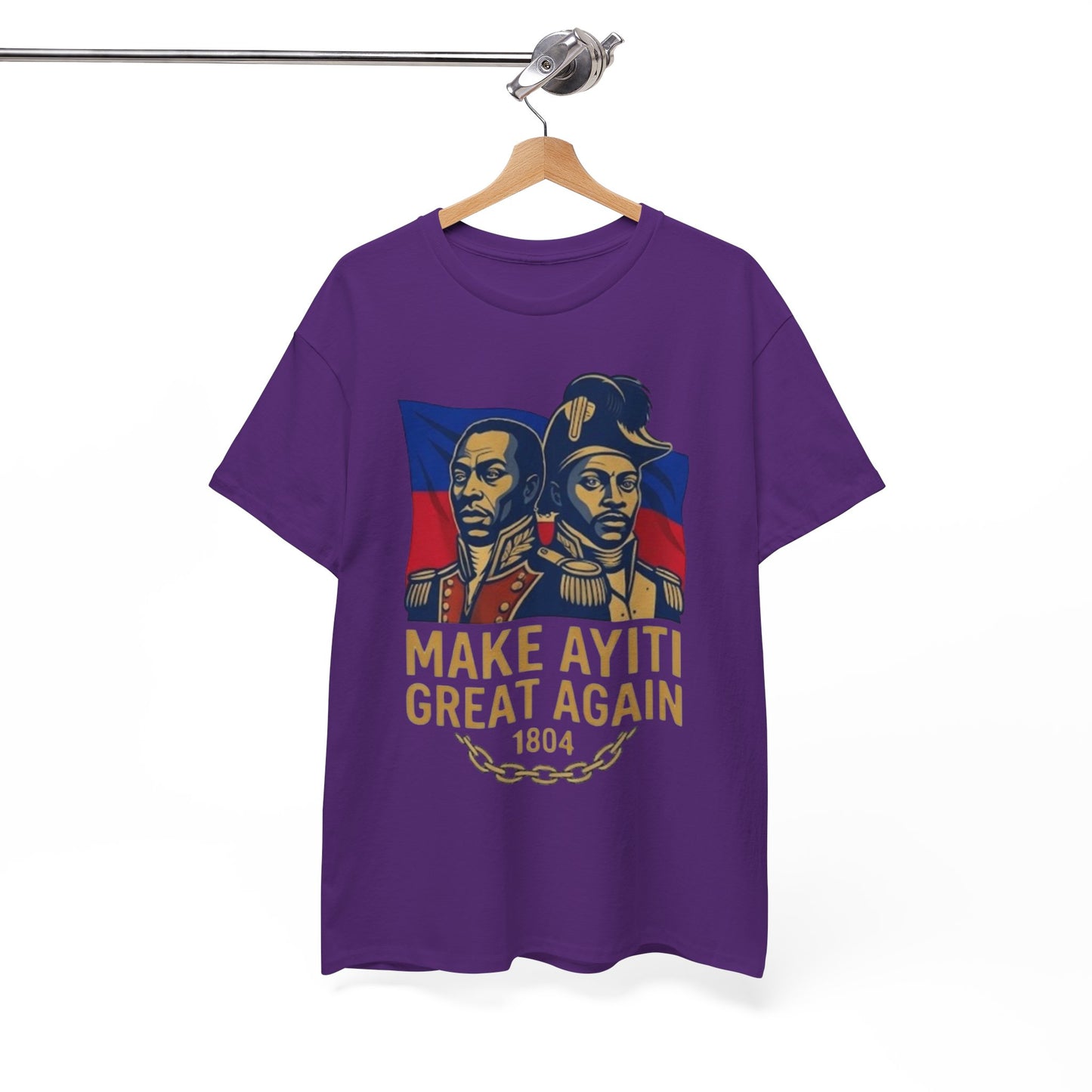 Make Ayiti Great Again T-Shirt | Haitian Revolution 1804 Flag Tee