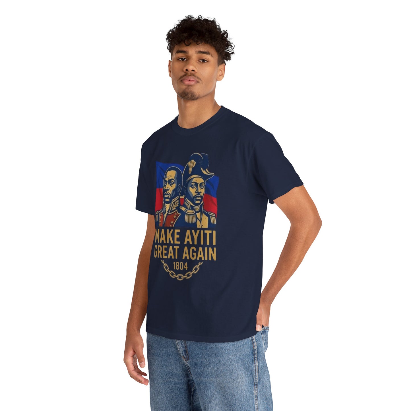 Make Ayiti Great Again T-Shirt | Haitian Revolution 1804 Flag Tee
