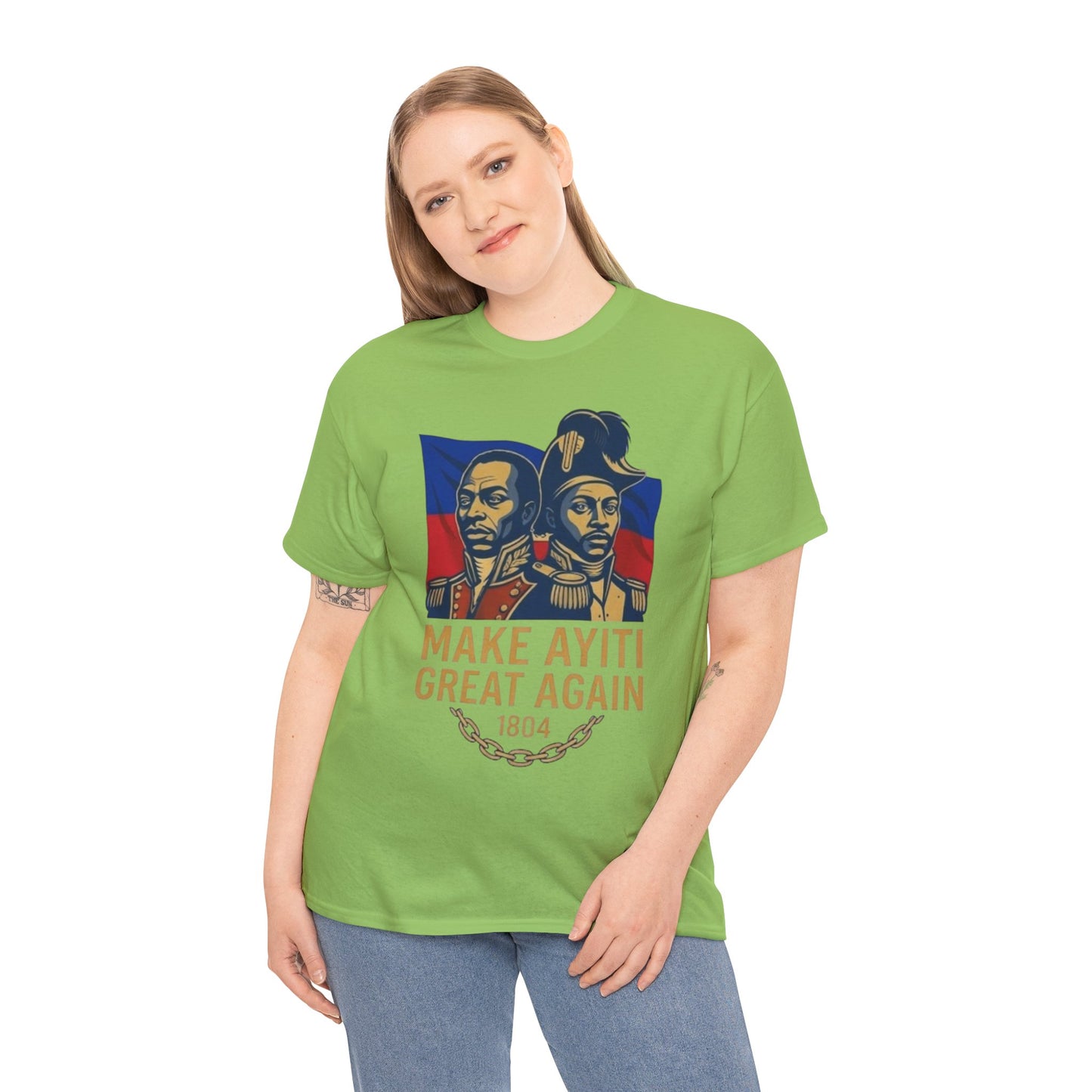 Make Ayiti Great Again T-Shirt | Haitian Revolution 1804 Flag Tee