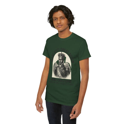 Henri Christophe portrait Make Ayiti Great Again T-Shirt | Haitian history tee