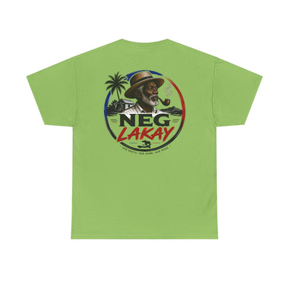 1804 Haitian Coat of Arms Tee | Neg Lakay Portrait Tee, Haitian Heritage Shirt