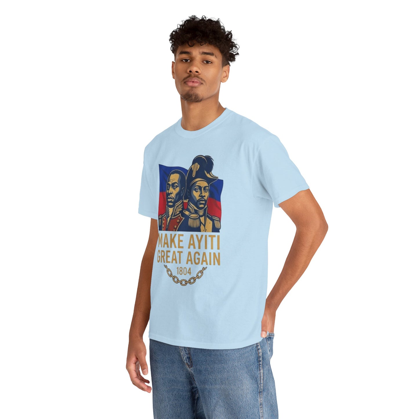 Make Ayiti Great Again T-Shirt | Haitian Revolution 1804 Flag Tee