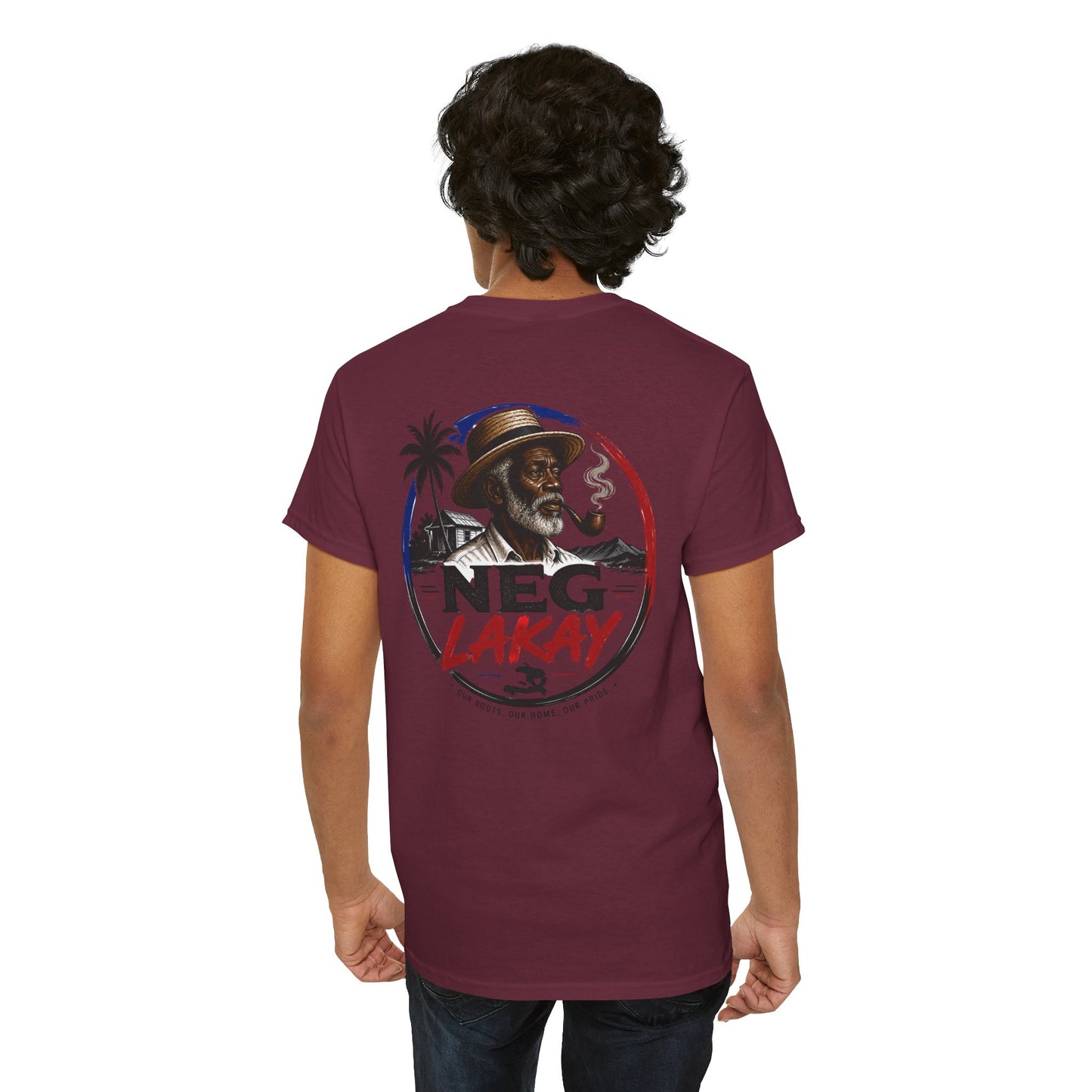 Make Ayiti Great Again T-Shirt | Haiti Flag Map Tee