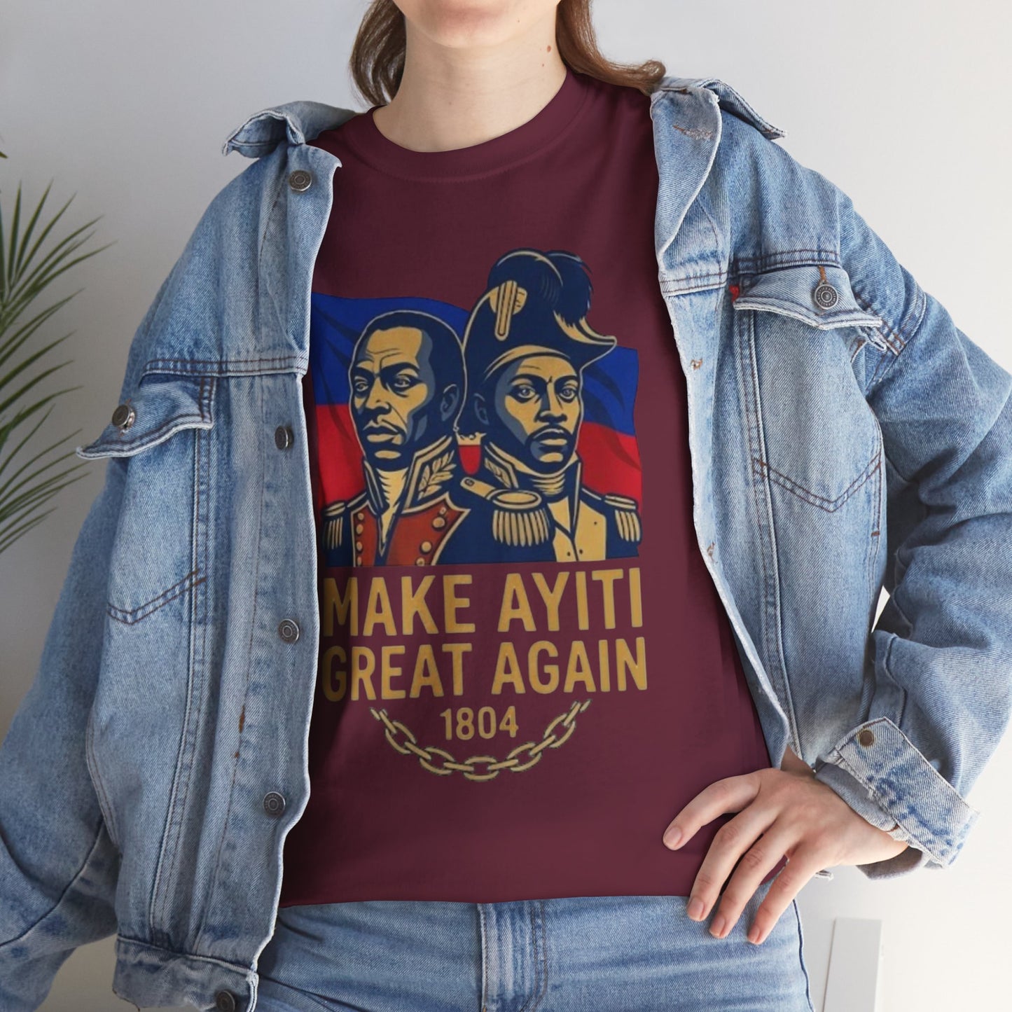 Make Ayiti Great Again T-Shirt | Haitian Revolution 1804 Flag Tee